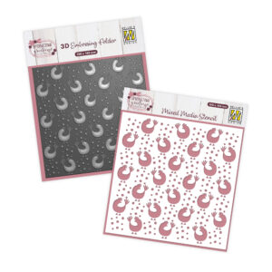 Nellie's Choice Chicken 3D Embossing Folder & Stencil Set