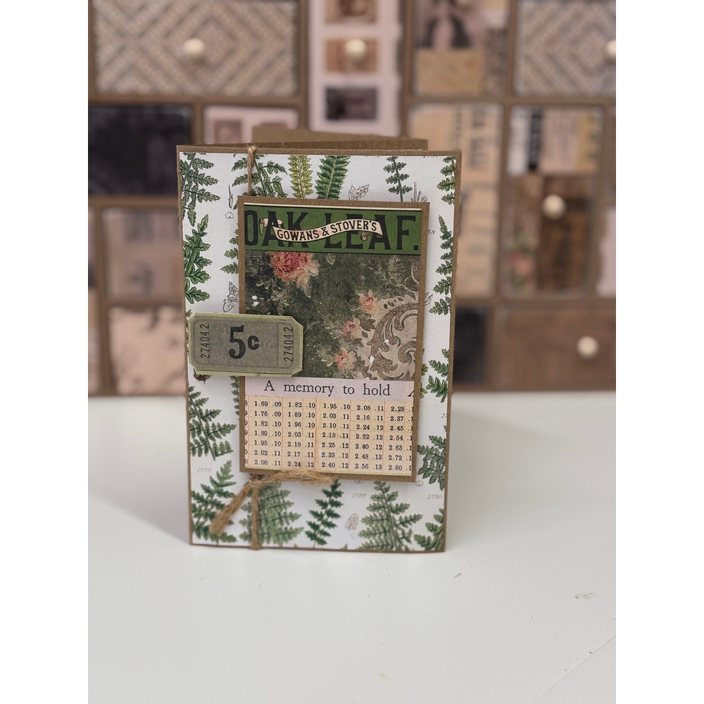 Tim Holtz Idea-ology - Palette Collection: Green (8"x8") - Image 9