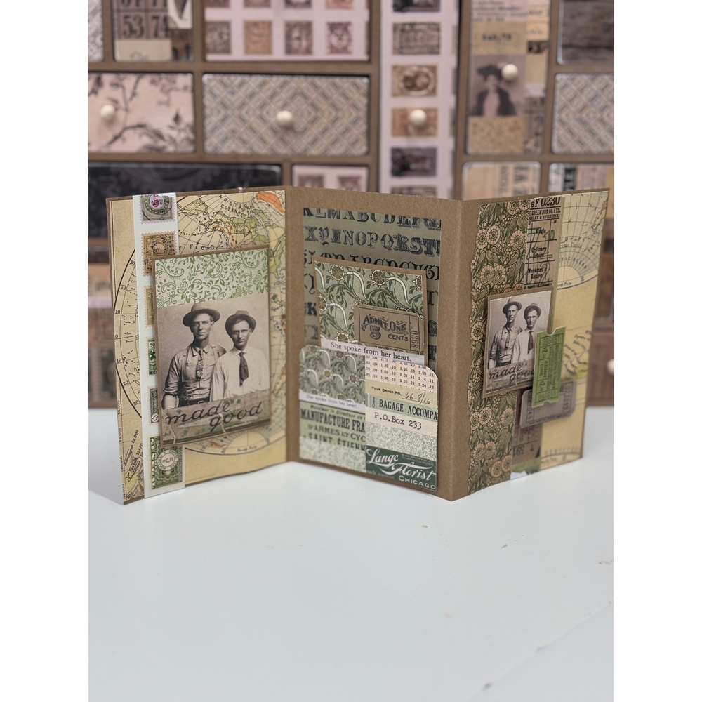 Tim Holtz Idea-ology - Palette Collection: Green (8"x8") - Image 8