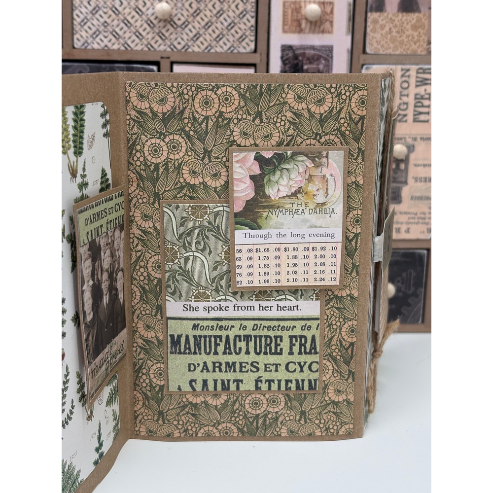 Tim Holtz Idea-ology - Palette Collection: Green (8"x8") - Image 6