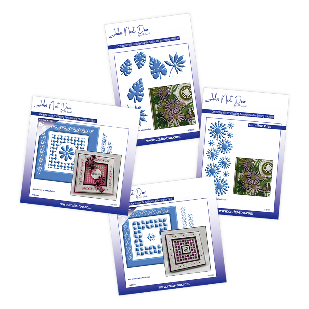 John Next Door Carol Flower, Patio Leaves, Navajo & Tahoe Frame set