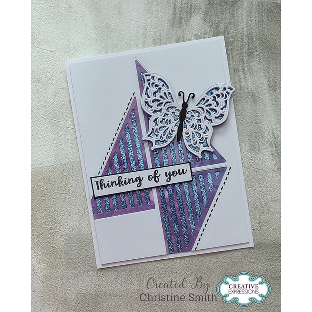 Jamie Rodgers Striped Diamonds Die Set