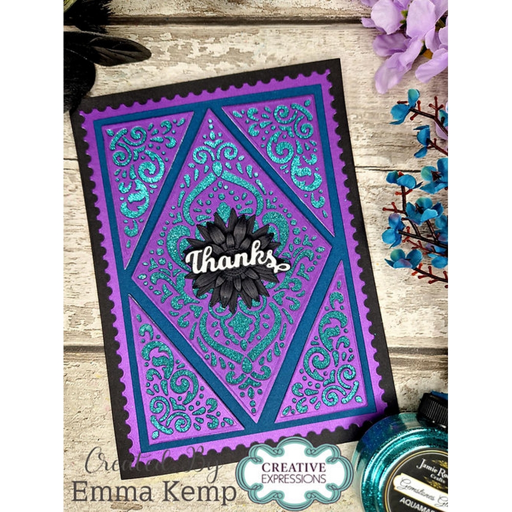 Jamie Rodgers Sunflower Diamonds Die Set