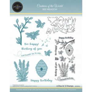 Jamie Rodgers Bee Meadow Die & Stamp Set