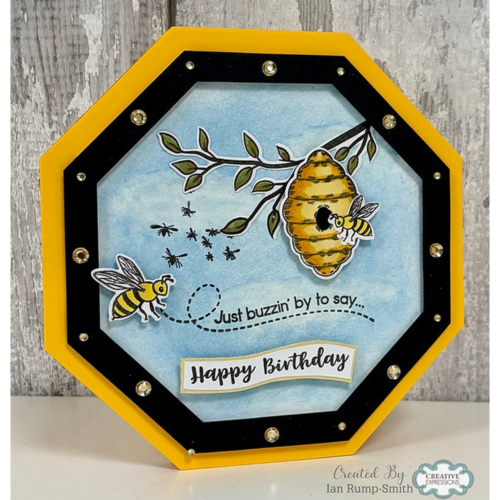 Jamie Rodgers Bee Meadow Die & Stamp Set