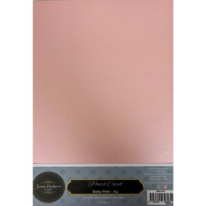 Jamie Rodgers Baby Pink Pearl Double-Sided A4