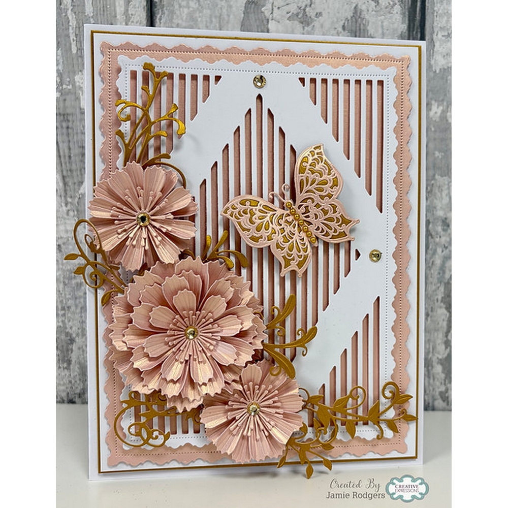 Jamie Rodgers Rose Gold Pearl Double-Sided A4