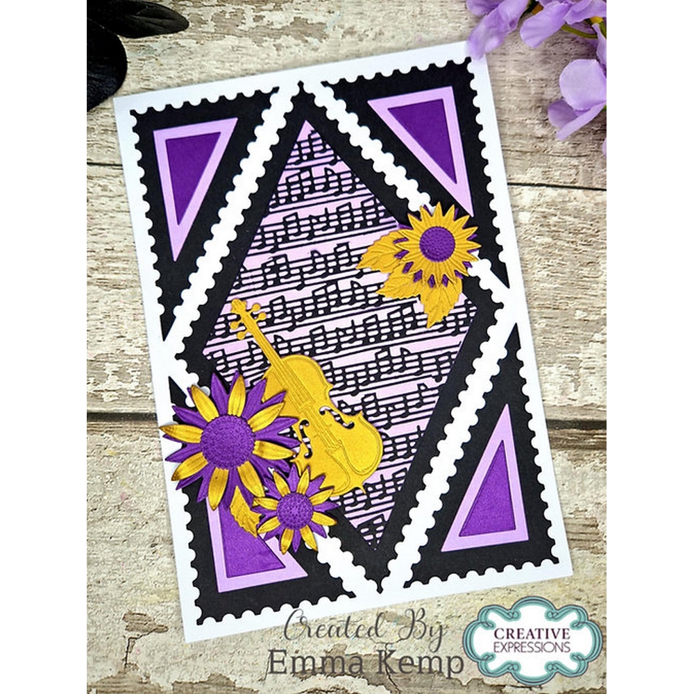 Jamie Rodgers Royal Purple Pearl Double-Sided A4