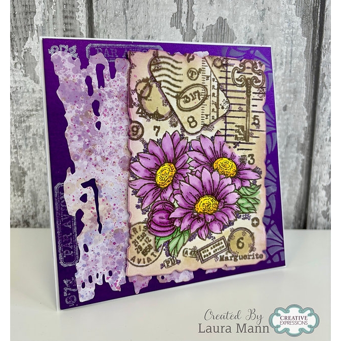 Woodware Marguerite A6 Clear Stamp Set By Françoise Read - Image 2