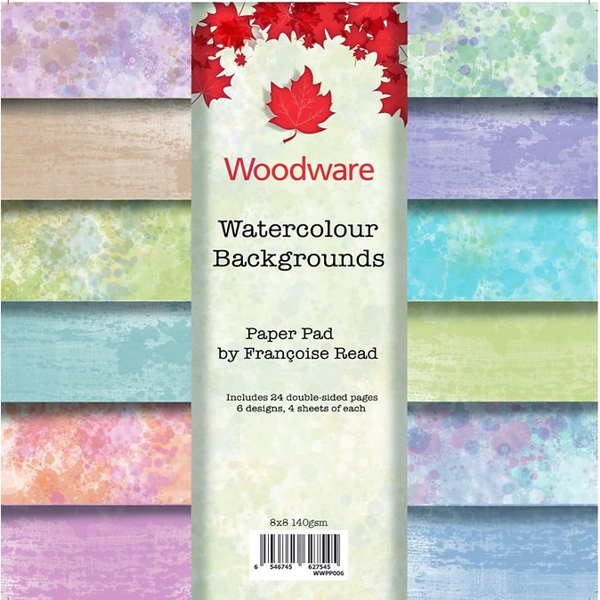 Woodware Watercolour Backgrounds 140gsm Paper Pad By Françoise Read