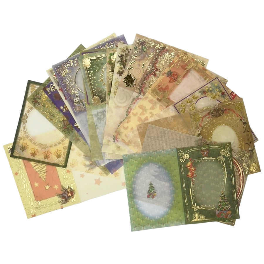 A5 Christmas Vellum Designs Pack
