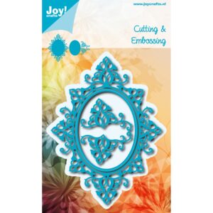 Joy Craft Cutting Stencil - Oval Diamond Ornate