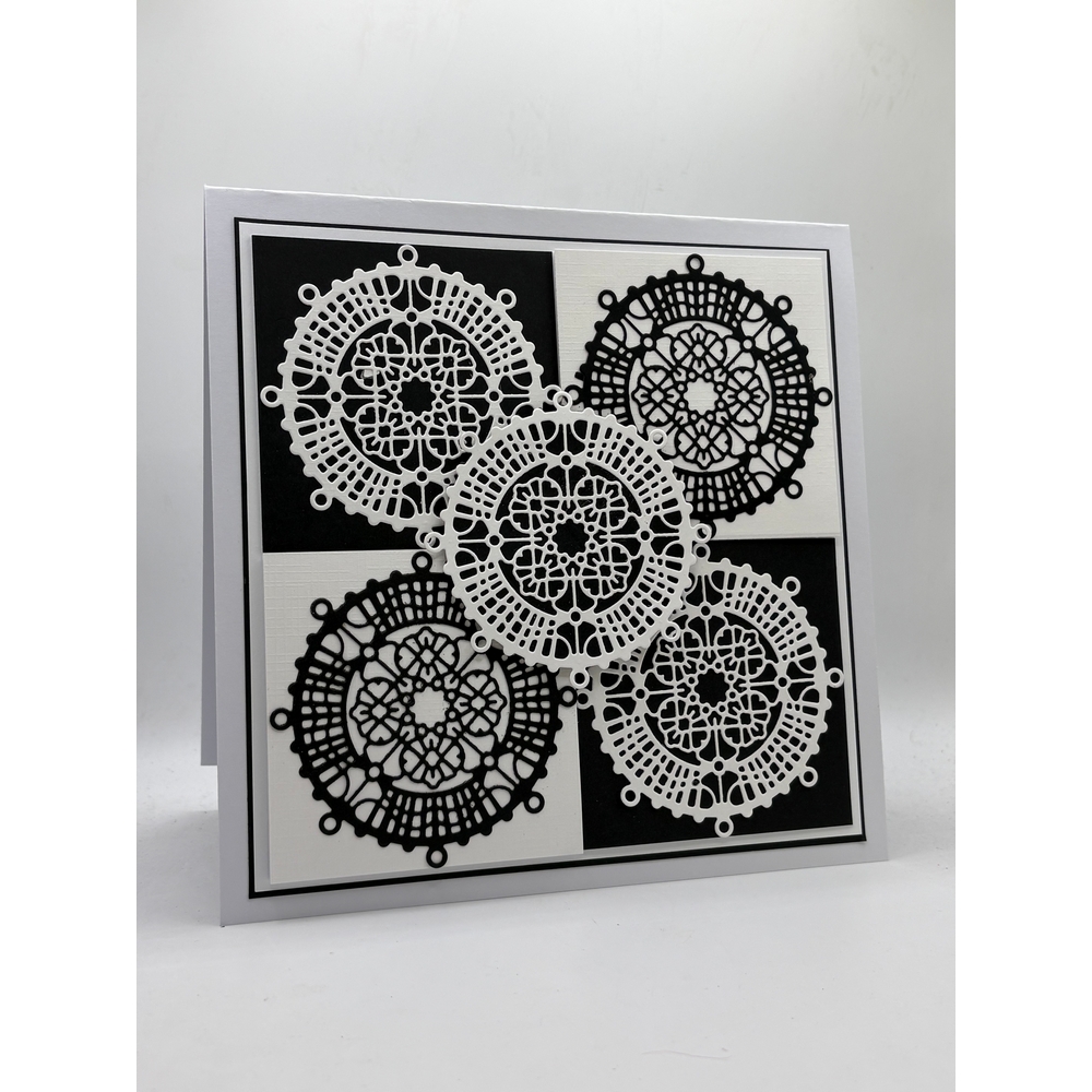 Cheery Lynn Designs Dies - Christmas Ball with Angel Wing