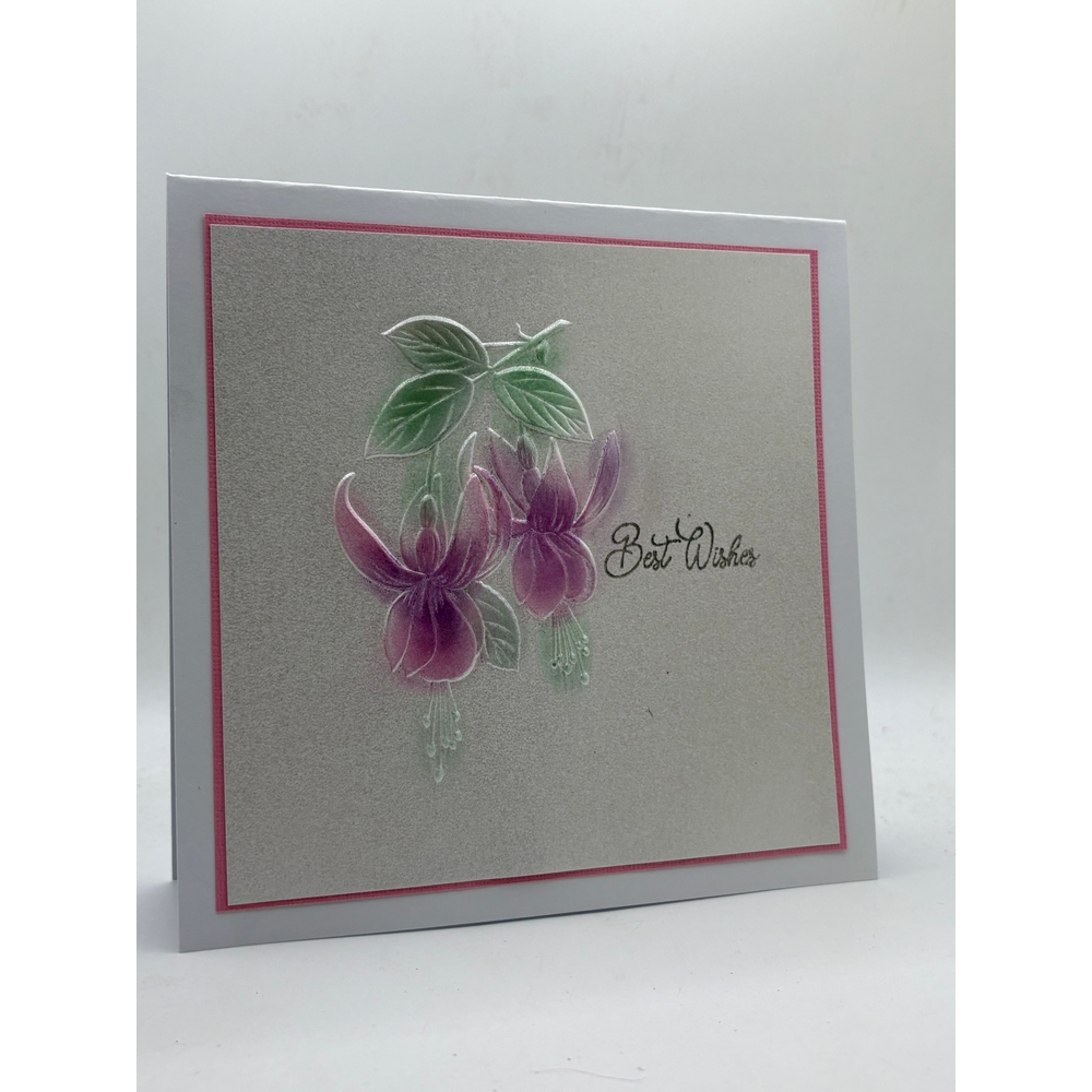 Nellie's Choice 3D Folder & Shape Die - Square Fuchsia set - Image 2