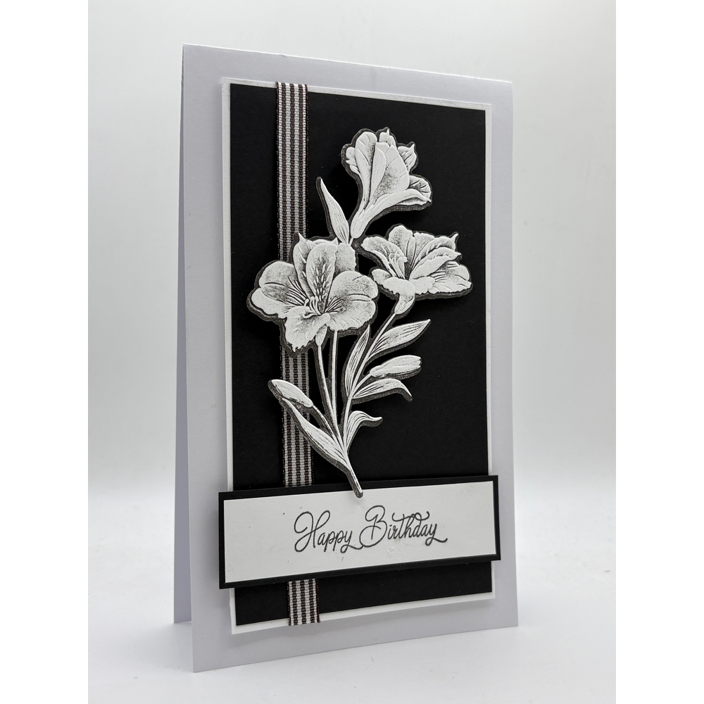 Nellie's Choice 3D Folder & Shape Die - Orchid set