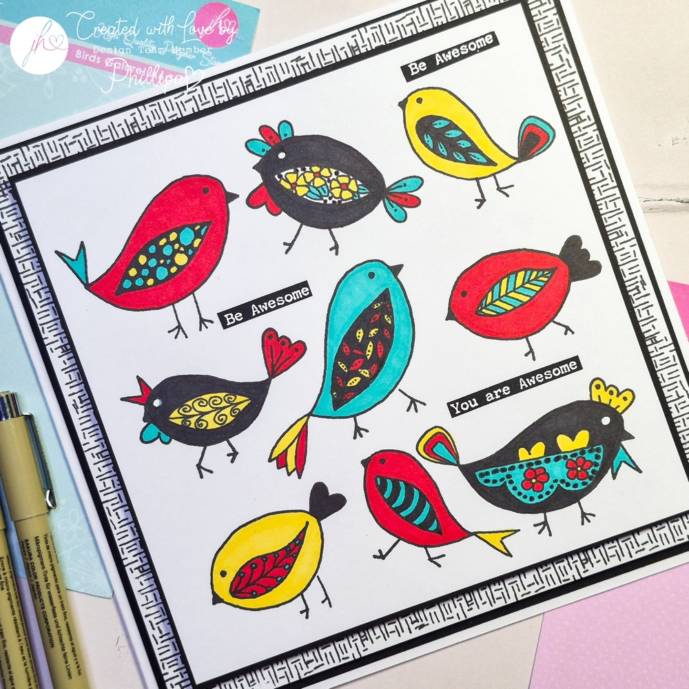 Birds Galore! A6 Stamp Set