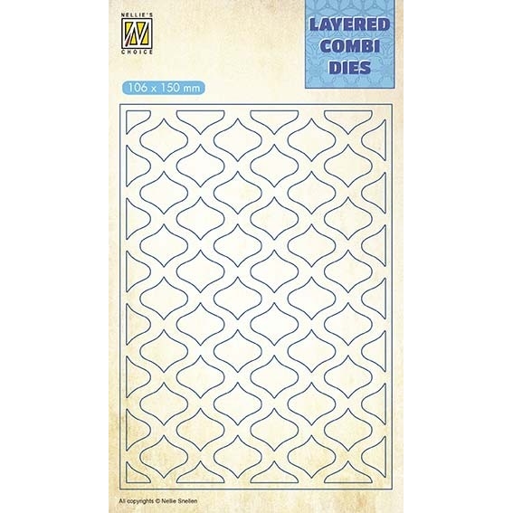 Nellie's Choice Layered Combi Dies - Eastern Oval set - Image 2