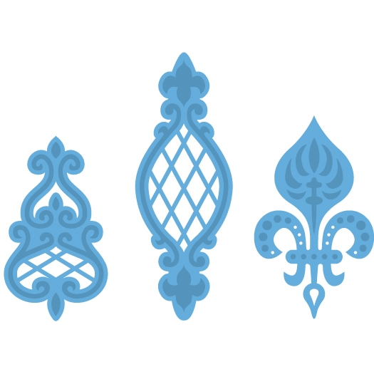 Marianne Design Creatables - Anja’s Vintage 3 Ornaments