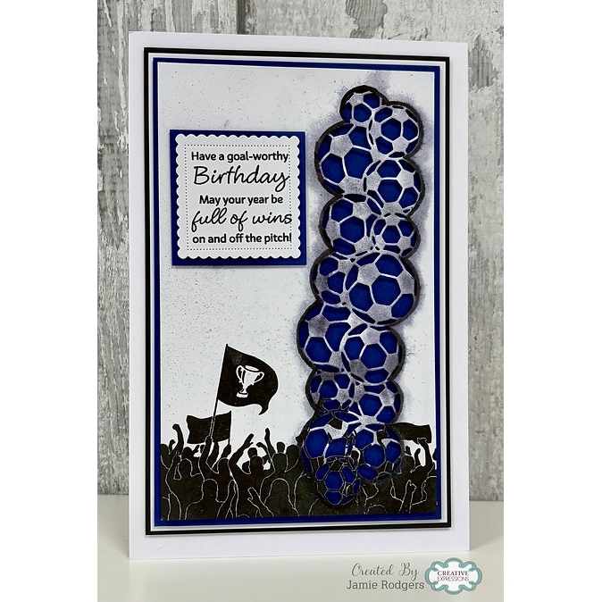 Jamie Rodgers Crafts Sentiments Clear Stamp Set