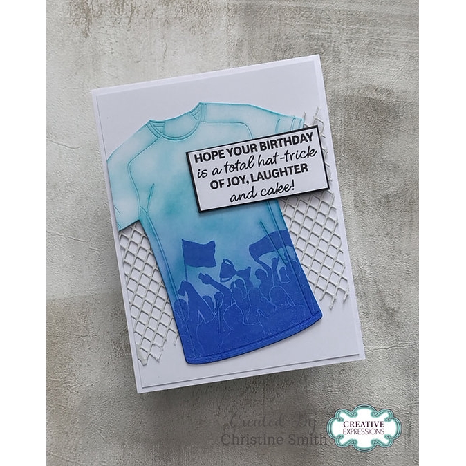 Jamie Rodgers Crafts Football Shirt With Numbers Die