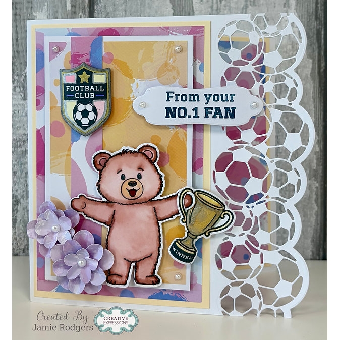 Jamie Rodgers Crafts Football Edge Die