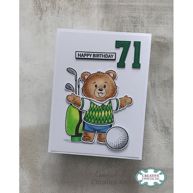 Jamie Rodgers Crafts Ted’s Tournament Stamp & Die Set - Image 5