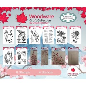 Woodware The Brush Strokes Collection Bundle By Gwen Fletcher