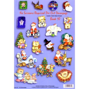 Die Cut 3D Card Book 10