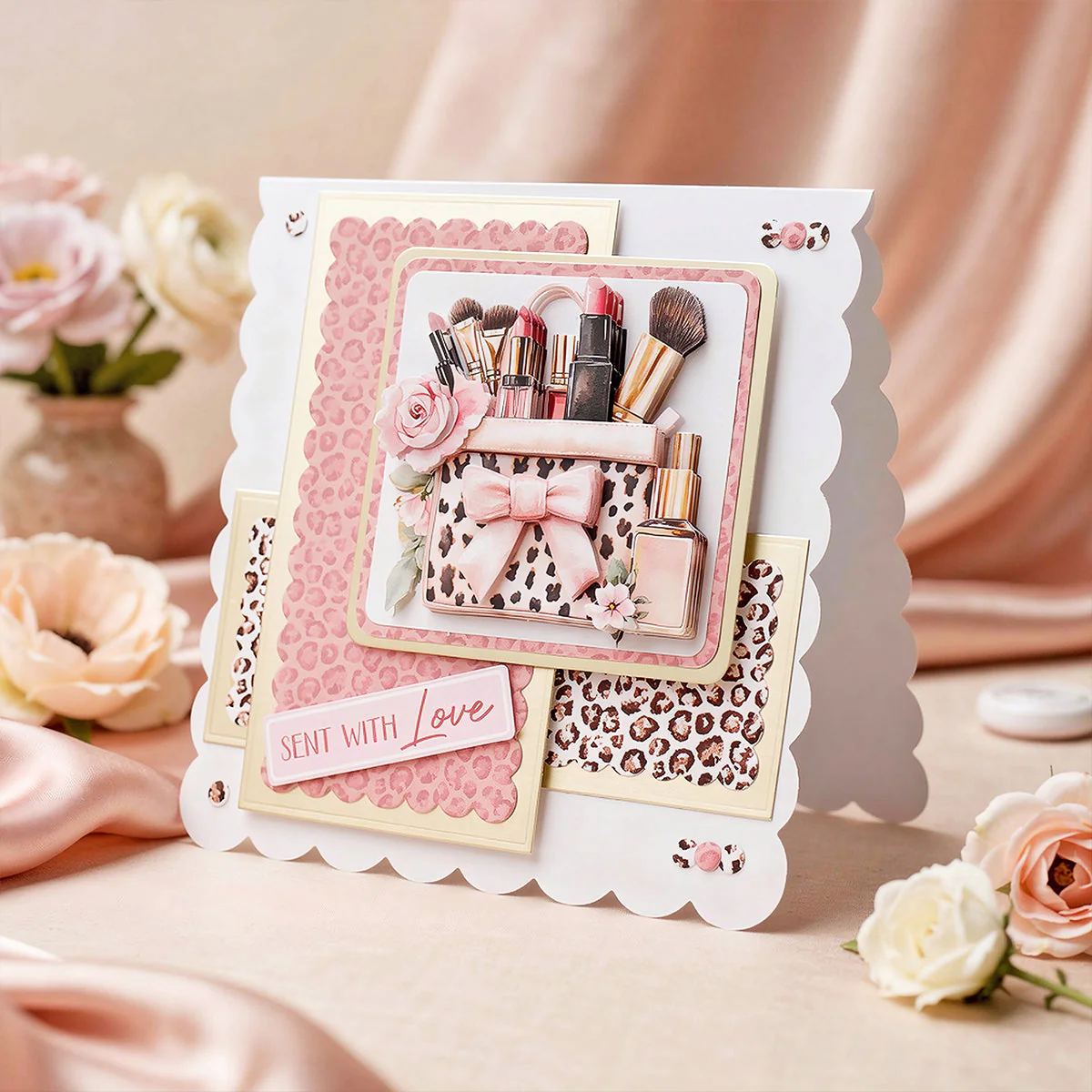 Die Cut Decoupage - Lavender Luxe Glamour