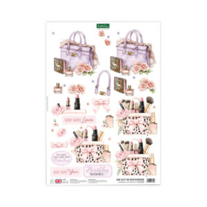 Die Cut Decoupage - Lavender Luxe Glamour