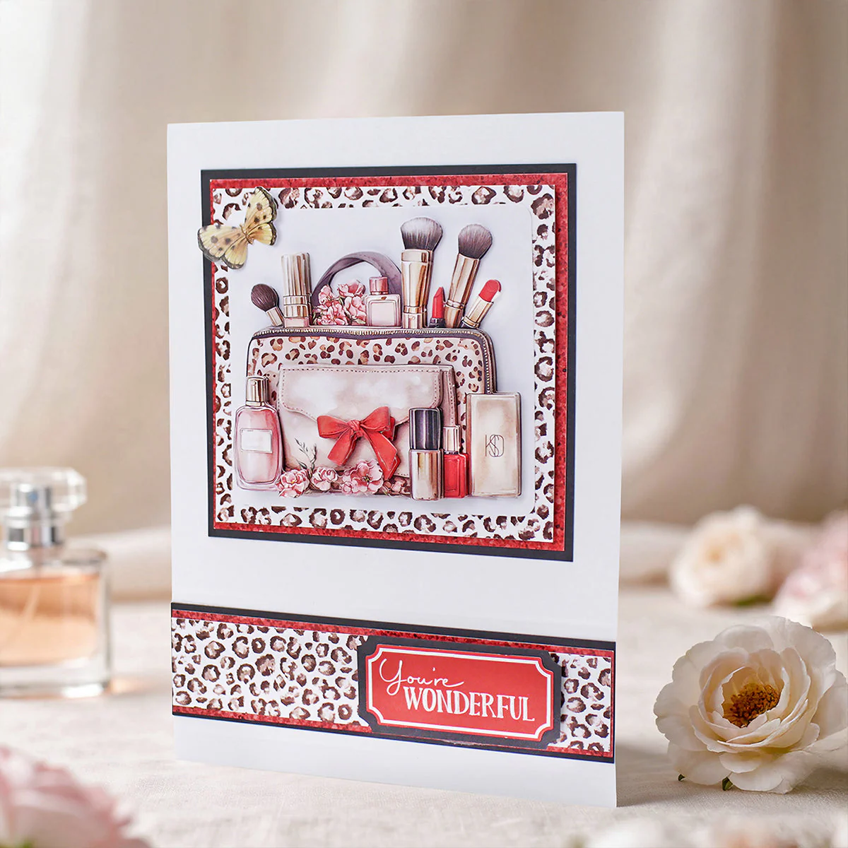 Die Cut Decoupage - Scarlet Chic - Image 4