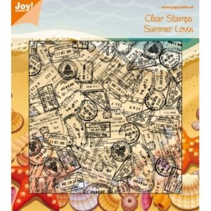 Joy Crafts Stamp - Background Stamp Bon Voyage