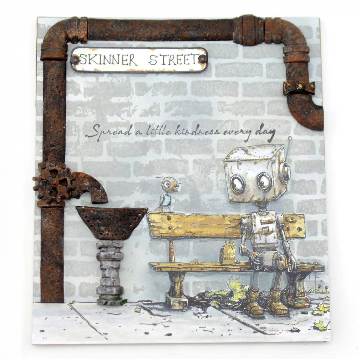 Cosmic Shimmer Mini Cogs & Gears Silicone Mould - Image 5
