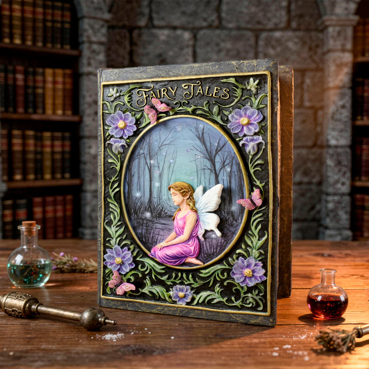 Cosmic Shimmer Fairy Maiden Silicone Mould - Image 4