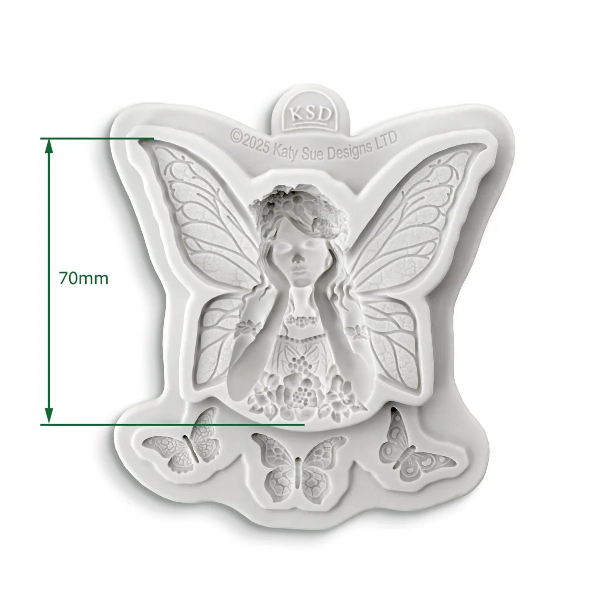 Cosmic Shimmer Fairy Queen Silicone Mould - Image 2
