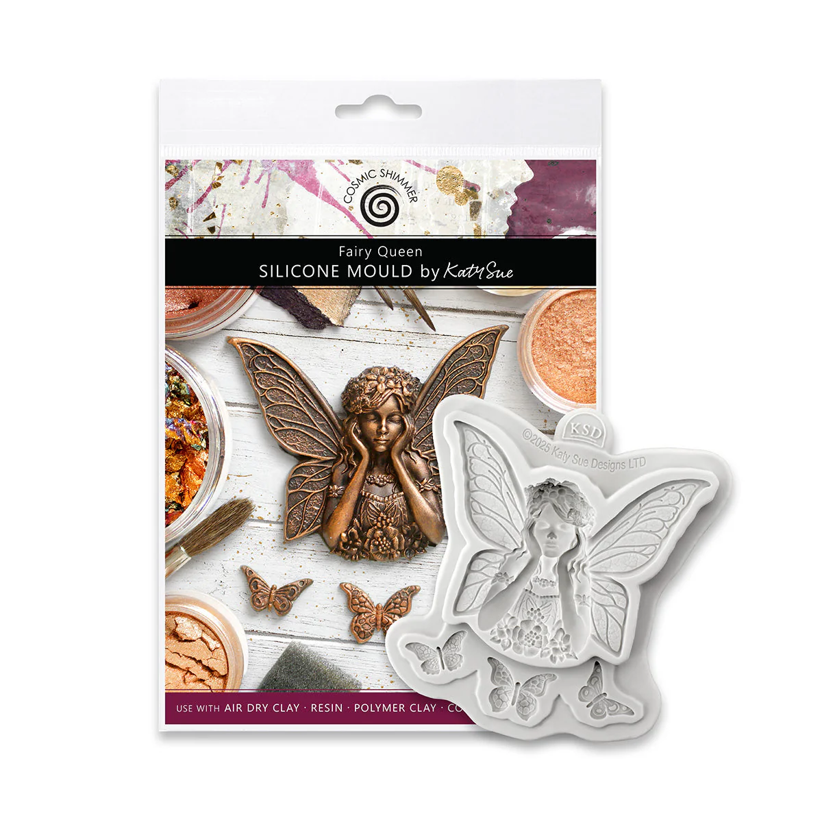 Cosmic Shimmer Fairy Queen Silicone Mould