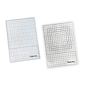Crafts Too A4 Magic Mat twin pack - Square & Circle Designs