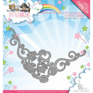 Yvonne Creations Tots and Toddlers Cutting Die - Elephant Corner