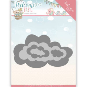 Yvonne Creations Welcome Baby Cutting Die - Nesting Clouds