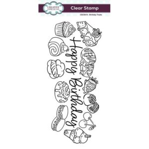 Creative Expressions Birthday Treats DL Clear Stamp