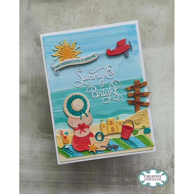 Sue Wilson - Beach Bathers Craft Dies