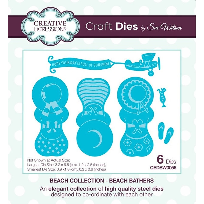 Sue Wilson - Beach Bathers Craft Dies