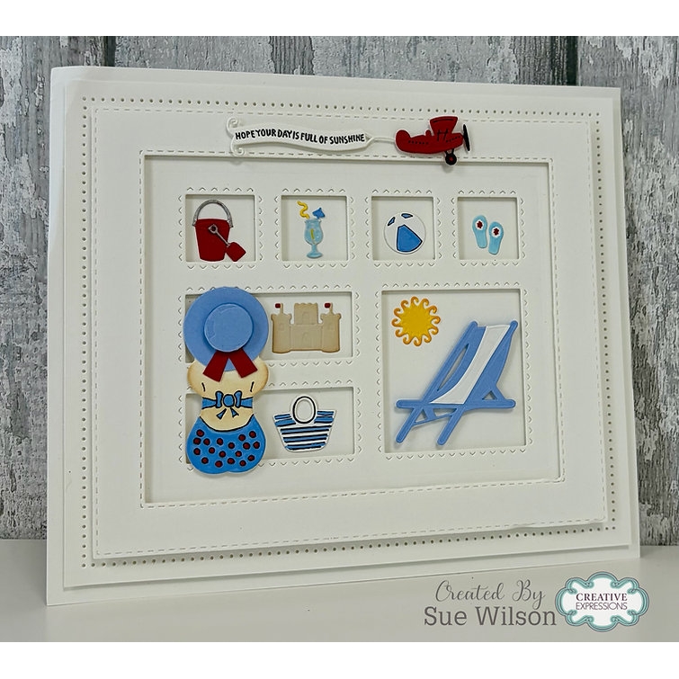 Sue Wilson - Beach Accessories Craft Dies - Image 7