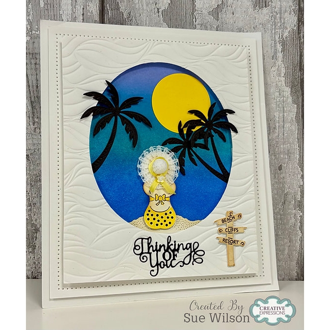 Beach Hats - White Embellishments By Creative Expressions - Image 3