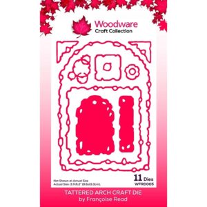 Woodware Tattered Arch Craft Die