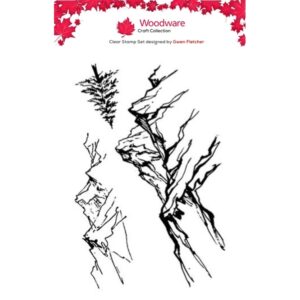 Woodware The Summit A6 Clear Stamp Set