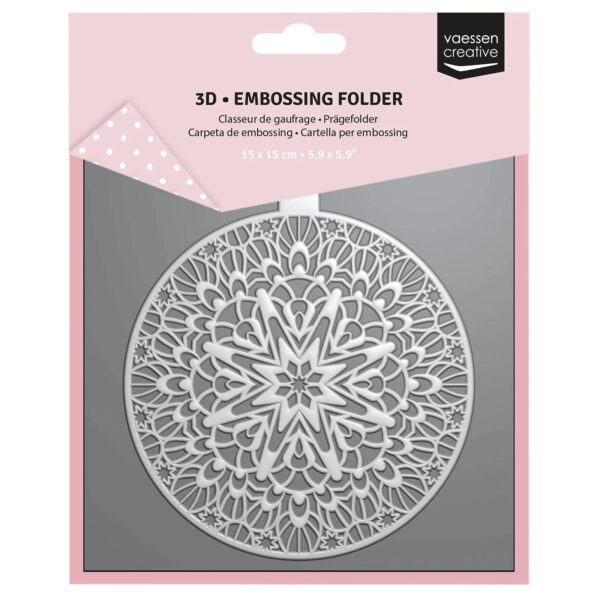 Vaessen Creative 3D Embossing Folder Christmas Bauble 5.9x5.9" - Art of ...