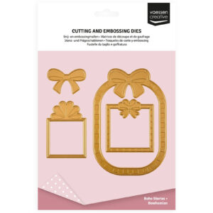 Vaessen Creative Cutting and Embossing Dies Bowhemian Frames 4pcs