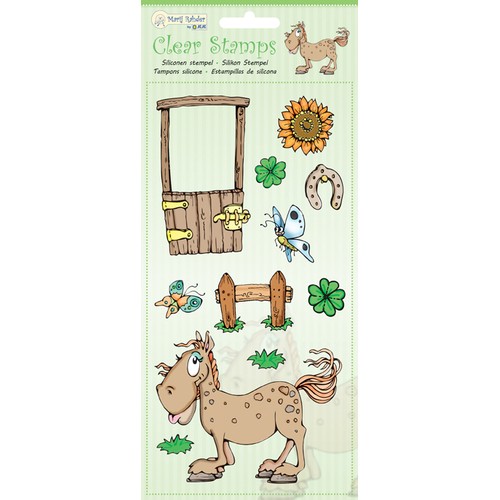 Marij Rahder Clear Stamps Horse