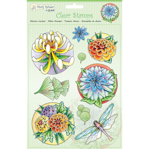 Marij Rahder Clear Stamps Flowers